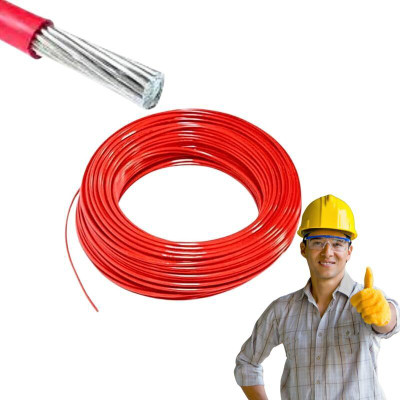 Rhobos NA 6 sq/mm Red 10 m Wire(Red)