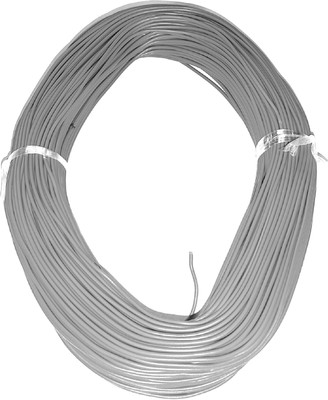 Steko 75 Meter (GREY) 14/36 PVC Copper 0.4mm DC Wire Multipurpose Use 0.4 sq/mm Grey 75 m Wire(GREY)