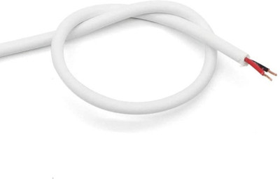 JELECTRICALS PVC 0.5 sq/mm White 70 m Wire(White)