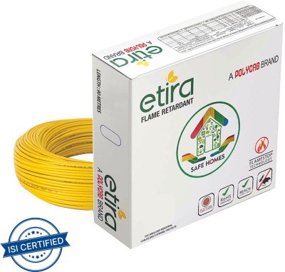 Polycab Etira 1.5 sq/mm Yellow 90 m Wire(Yellow)