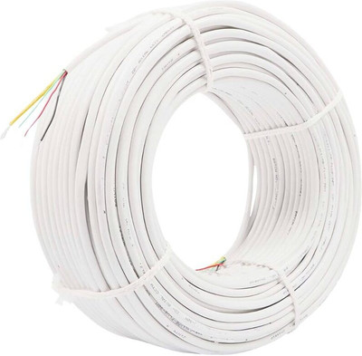 DRUMSTONE Copper 1 sq/mm White 25 m Wire(Multicolor)