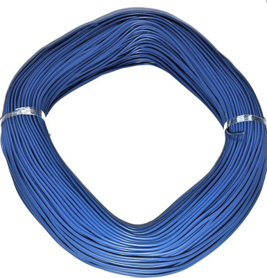 Steko 75 Meter {BLUE} 14/36 PVC Copper 0.4mm DC Wire Multipurpose Use 0.4 sq/mm Blue 75 m Wire(BLUE)