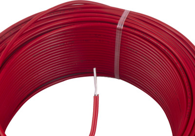 ELSON 10.0 Sqmm Single Core Aluminium Wire Agriculture Electric Cable Heavy Load 10 sq/mm Red 90 m Wire(RED)