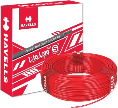 HAVELLS HRFR PVC 1 sq/mm Red 45 m Wire(Red)