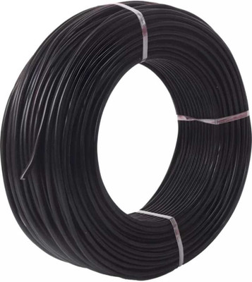 FINENLY 1.5 mm Copper Multi House Fitting Electric wire black 1.5 sq/mm Black, White 90 m Wire(black)