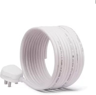 REGOLITH ENTERPRISES PVC 1 sq/mm White 2 m Wire(White)