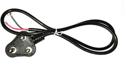 Sai Service Center PVC 0.5 sq/mm Black 2 m Wire(Black)