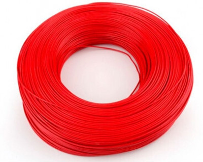 kathiriyas TRICOM 1 sq mm wire RED 1 sq/mm Red 20 m Wire(RED)