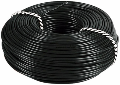 Elevea Aluminum 1 sq/mm Black 90 m Wire(Black)