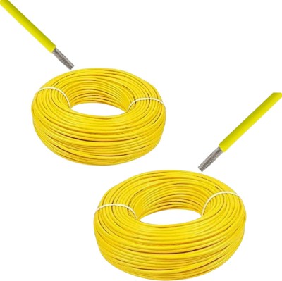 DRUMSTONE Aluminium 10 sq/mm Yellow 10 m Wire(Yellow)