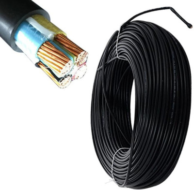 Raptas 0.5MM(16/20MM) 4Core 0.5 sq/mm Black 90 m Wire(Black)
