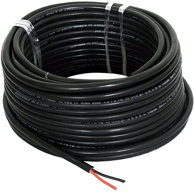 DRUMSTONE Copper 16 sq/mm Black 90 m Wire(Multicolor)