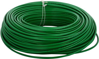 Exxelo Yes 0.5 sq/mm Green 5 m Wire(Green)