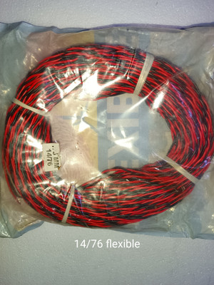 ANAND NIKHIL PVC 1 sq/mm Red 60 ft. Wire(RED, BLACK)