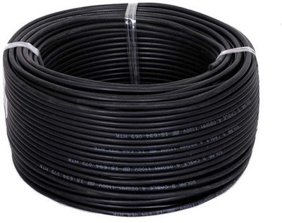 Elevea Teflon 0.5 sq/mm Black 90 m Wire(Black)