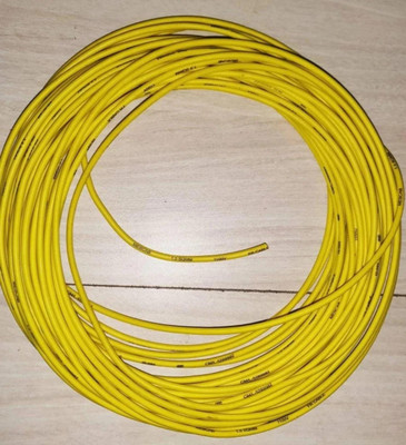 KK Galaxy Copper wire (20 mtr) 2.5 sq/mm Yellow 20 m Wire(Yellow)