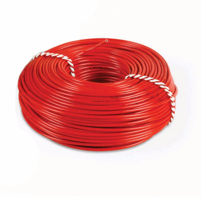 Lipzie PVC 0.75 sq/mm Red 100 ft. Wire(multicolor)