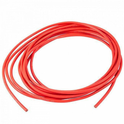 Exxelo Copper 5 sq/mm Red 10 m Wire(Red)