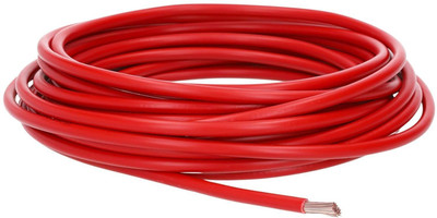 DRUMSTONE Copper 1 sq/mm Red 10 ft. Wire(Red)