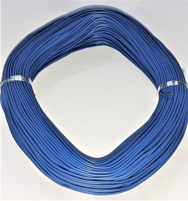 Wizzo PVC WIRE 0.4 sq/mm Blue 76 m Wire(BLUE)