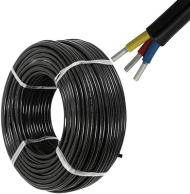 TechKing 1.0MM(32/20MM) 3Core 1 sq/mm Black 90 m Wire(Black)