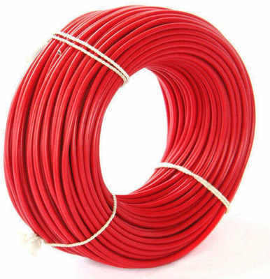 Elevea Copper 1 sq/mm Red 100 m Wire(Red)