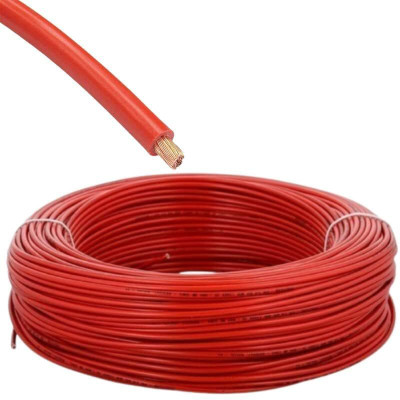 Lipzie Copper 2.5 sq/mm Red 5 m Wire(Multicolour)