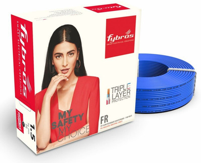 Fybros FR 1.5 sq/mm Blue 90 m Wire(Blue)