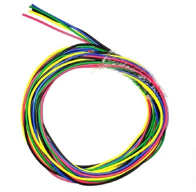 Wetrix PVC 0.4 sq/mm Multicolor 5 m Wire(multicolor)