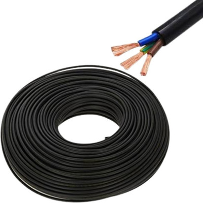 DRUMSTONE 0.50MM(16/20MM) 3Core 0.5 sq/mm Black 90 m Wire(Black)