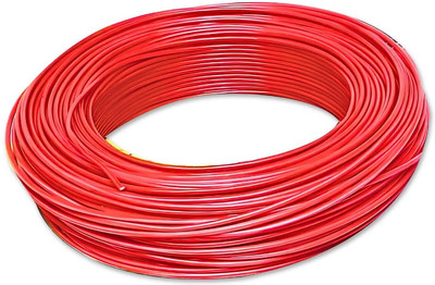 Elevea PVC 0.75 sq/mm Red 90 m Wire(Red)