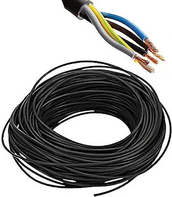 Rhobos Copper 0.75 sq/mm Multicolor 90 m Wire(Multicolor)