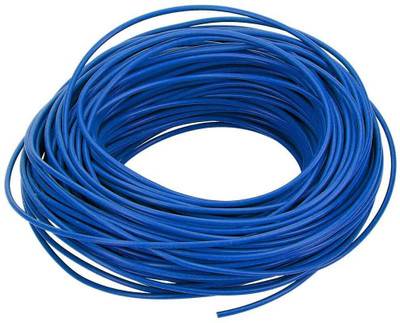 Rhobos PVC 2.5 sq/mm Blue 10 m Wire(MULTICOLOR)