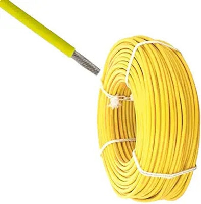 Lipzie NA 4 sq/mm Yellow 90 m Wire(Yellow)