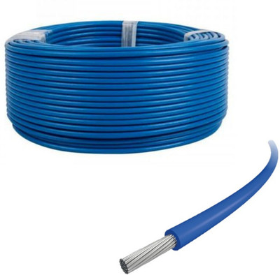 Elevea PVC 10 sq/mm Blue 25 m Wire(Blue)