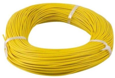 KK Galaxy Copper wire (90 mtr) 2.5 sq/mm Yellow 90 m Wire(Yellow)