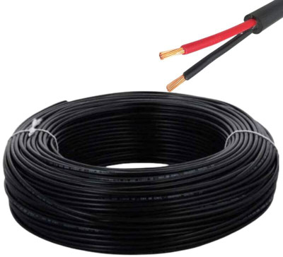 Exxelo Yes 0.5 sq/mm Black 5 m Wire(Black)