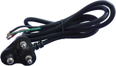 Sai Service Center PVC 0.5 sq/mm Black 2 m Wire(Black)