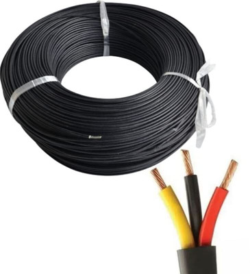 Exxelo Yes 0.5 sq/mm Black 5 m Wire(Black)