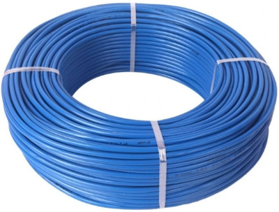 FINENLY Nly 1.5 sqmm Blue Multi strand Electrical House fitting Wire 10 gauge 1.5 sq/mm Blue 90 m Wire(Blue)