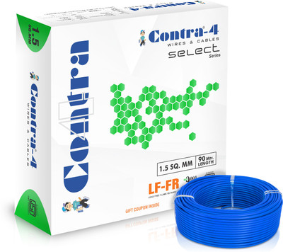 contra-4 SELECT SERIES LFFR 1.5 sq/mm Blue 90 m Wire(BLUE)