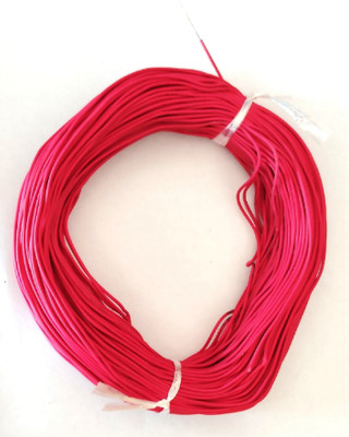 Steko (65 Meter) PVC Wire 7/36 Roll Jumper Wire DC 0.4mm Multipurpose Use (RED) 0.4 sq/mm Red 65 m Wire(RED)