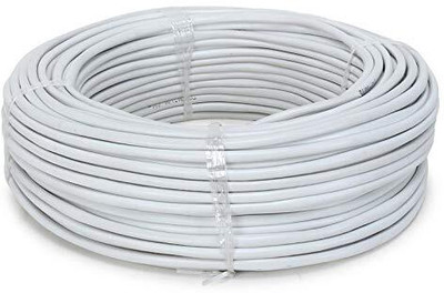Lipzie PVC 1.5 sq/mm White 10 m Wire(multicolor)