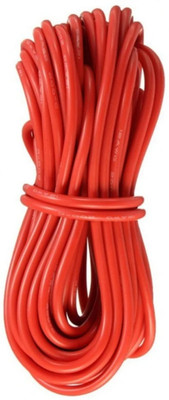 KK Galaxy Copper wire (20mtr) 1.5 sq/mm Red 20 m Wire(Red)