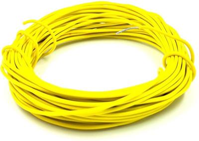 KK Galaxy Copper wire (20 mtr) 1.5 sq/mm Yellow 20 m Wire(Yellow)