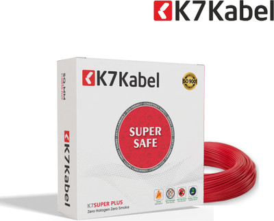 K7 Kabel Super Plus 1 sq/mm Red 90 m Wire(Red)