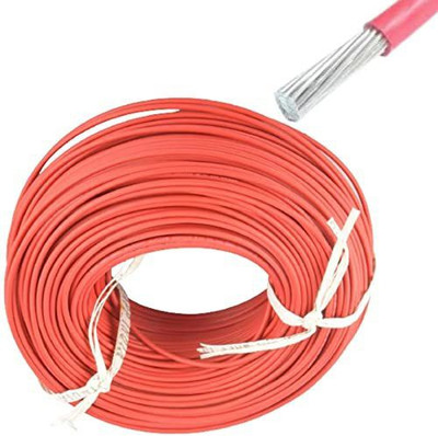Mabron Aluminum 1 sq/mm Red 50 m Wire(Red)