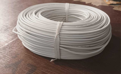 Polycab 0.6 1 sq/mm White 90 m Wire(WHITE)