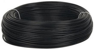 JELECTRICALS pvc 1 sq/mm Black 8 m Wire(Black)