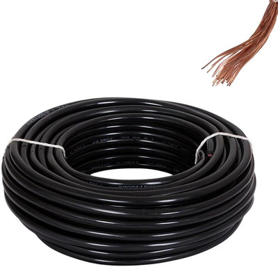 Rhobos Rubber 10 sq/mm Red 5 m Wire(Multicolor)